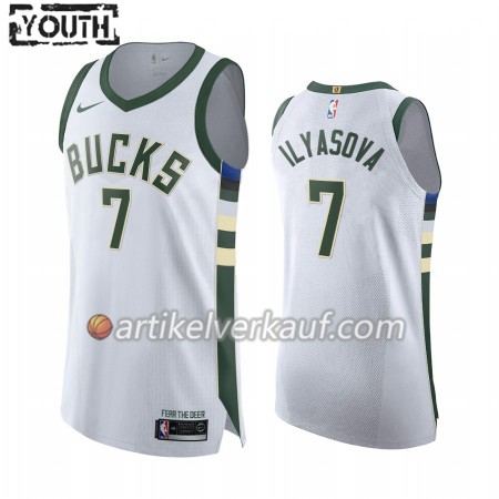 NBA Milwaukee Bucks Trikot Ersan Ilyasova 7 Nike 2019-2020 Association Edition Swingman - Kinder